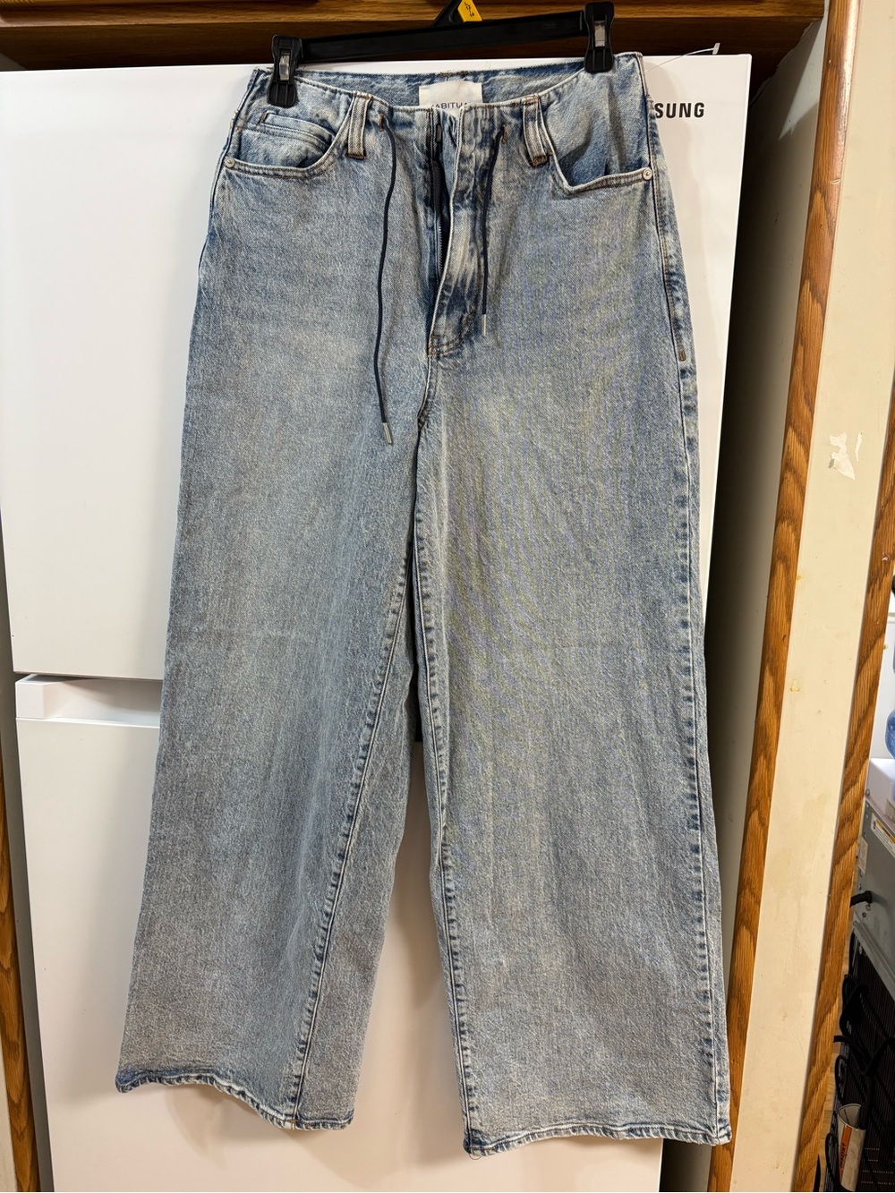 Habitual Light Wash Denim wide leg Jeans